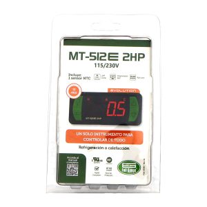 Controlador Digital MT- 512E 2HP - 220V Termostato con deshielo natural - FG