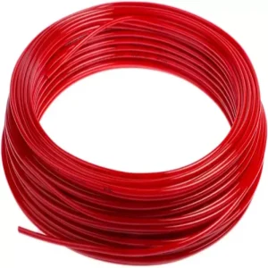 Manguera termoplastica ID 2mm, red (only hose) x metro