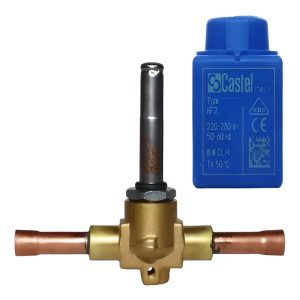 Cuerpo de valvula Solenoide  de 1/4" - ODS sin coil - 1028/2S - Castel