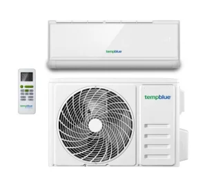 A/A MINI SPLIT TEMP BLUE (CARRIER) R410A -220V/1PH/60HZ -12000BTU FRIO SOLO -18SEER -INVERTER -WiFi