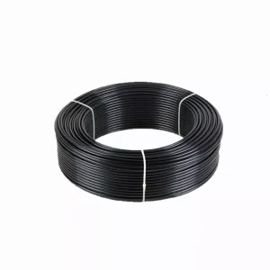 Manguera termoplastica ID 4mm, black (only hose) x metro