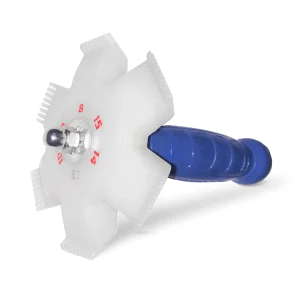 Peine enderezador de aletas CT-351 - 8,9,10,12,14,15 plg - nylon