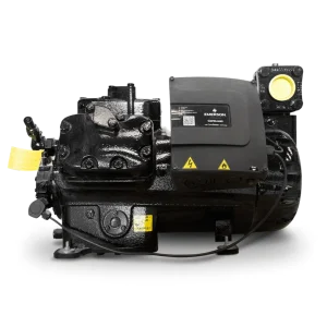 Compresor Copeland 6MM2-30X AWM/D, robusto y eficiente, ideal para aplicaciones de baja temperatura con una potencia de 30HP y alimentación de 440-480V.